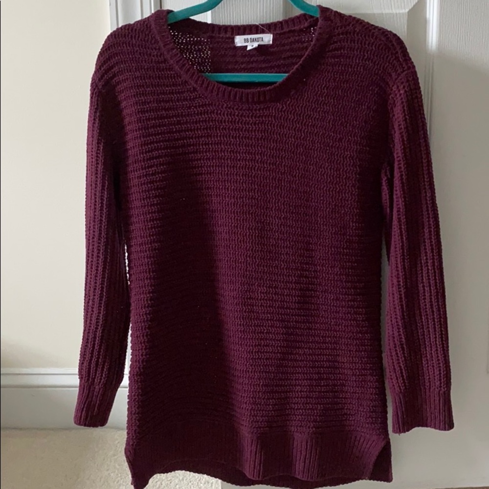 BB Dakota Maroon Sweater